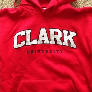 Clark University sweatshirt